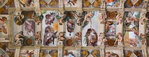 Sixtinische Kapelle Deckenfresko